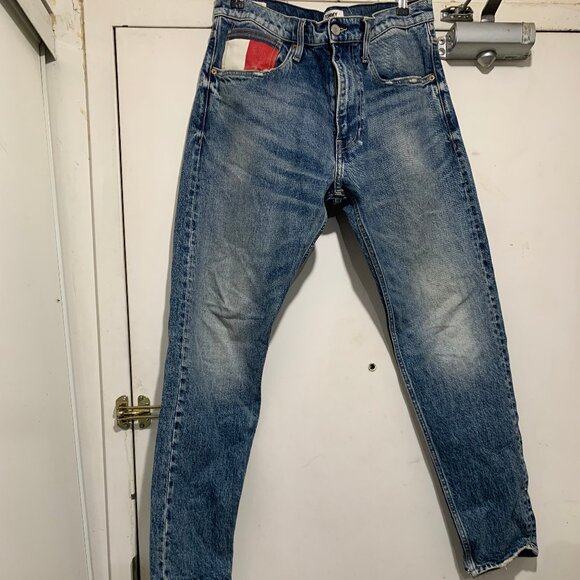 TOMMY JEANS MODERN TAPERED JEANS SIZE 36/32 - Picture 4 of 11
